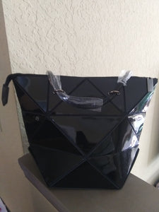 Fab Faux Geometric Shoulder Bag